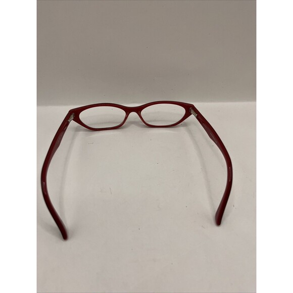 Ted Baker Eyeglasses B702BL1 Cat Eye Designer Frames Only Red 52-16-140 - Picture 5 of 6